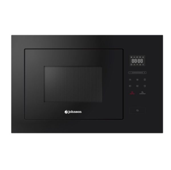 MICROONDAS ENCASTRÁVEL COM GRILL 28 LITROS CRISTAL NEGRO JOHNSON