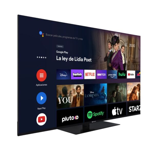 SMART TV  50" QLED 4K PRETA JOHNSON - Image 2