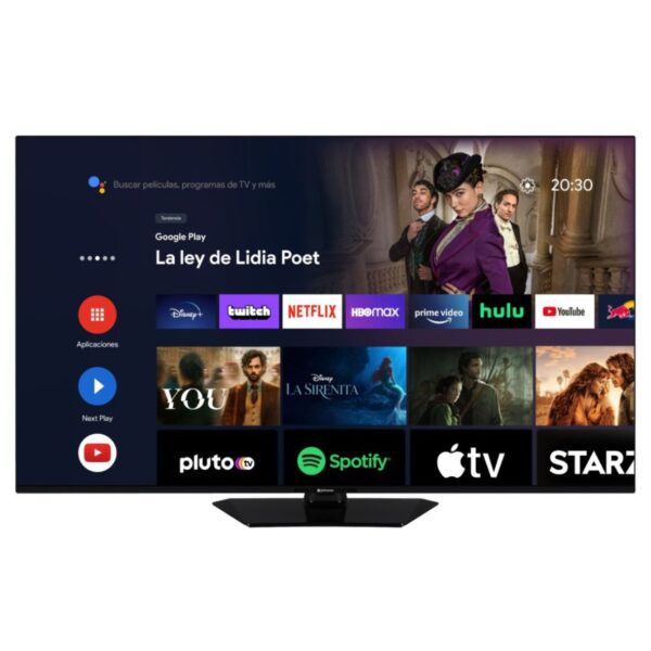 SMART TV  50" QLED 4K PRETA JOHNSON