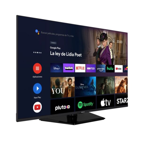 SMART TV 55" QLED 4K PRETA JOHNSON - Image 2