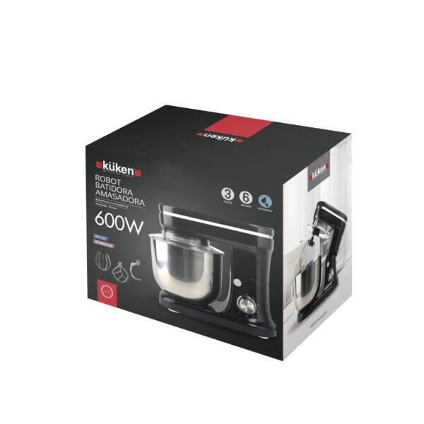 BATEDEIRA COM TAÇA KÜKEN 600W PRETO - Image 5