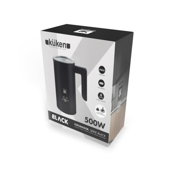 ESPUMADOR DE LEITE (500W - PRETO) KÜKEN - Image 3