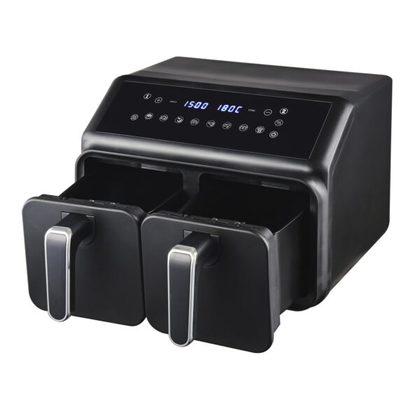 FRITADEIRA SEM ÓLEO DIGITAL (8 LITROS - DOBLE - 2200W) KÜKEN - Image 3