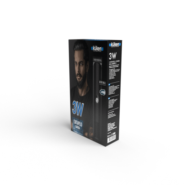 MÁQUINA DE CORTAR CABELO / BARBA ( 3W - BATERIA ) KÜKEN - Image 4